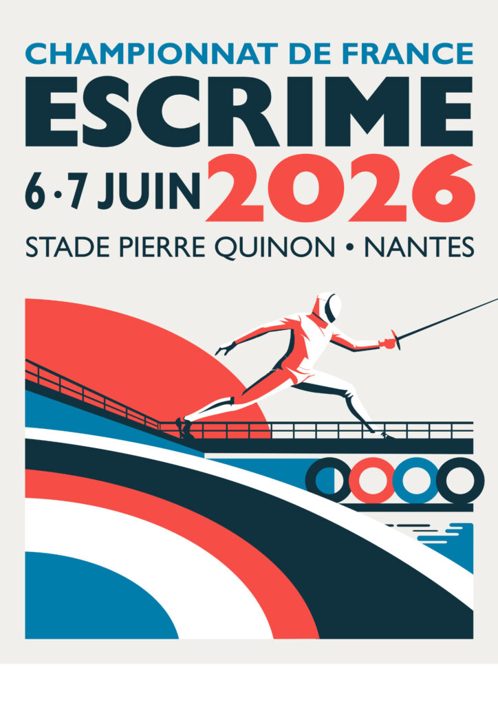Affiche des Championnats de France 2026 à Nantes le 6 et 7 juin